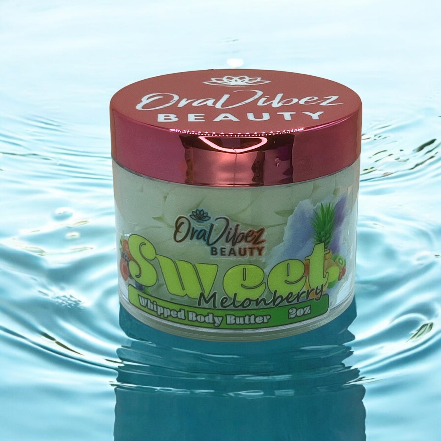 Whipped Body Butter Sweet Melon Berry 2oz