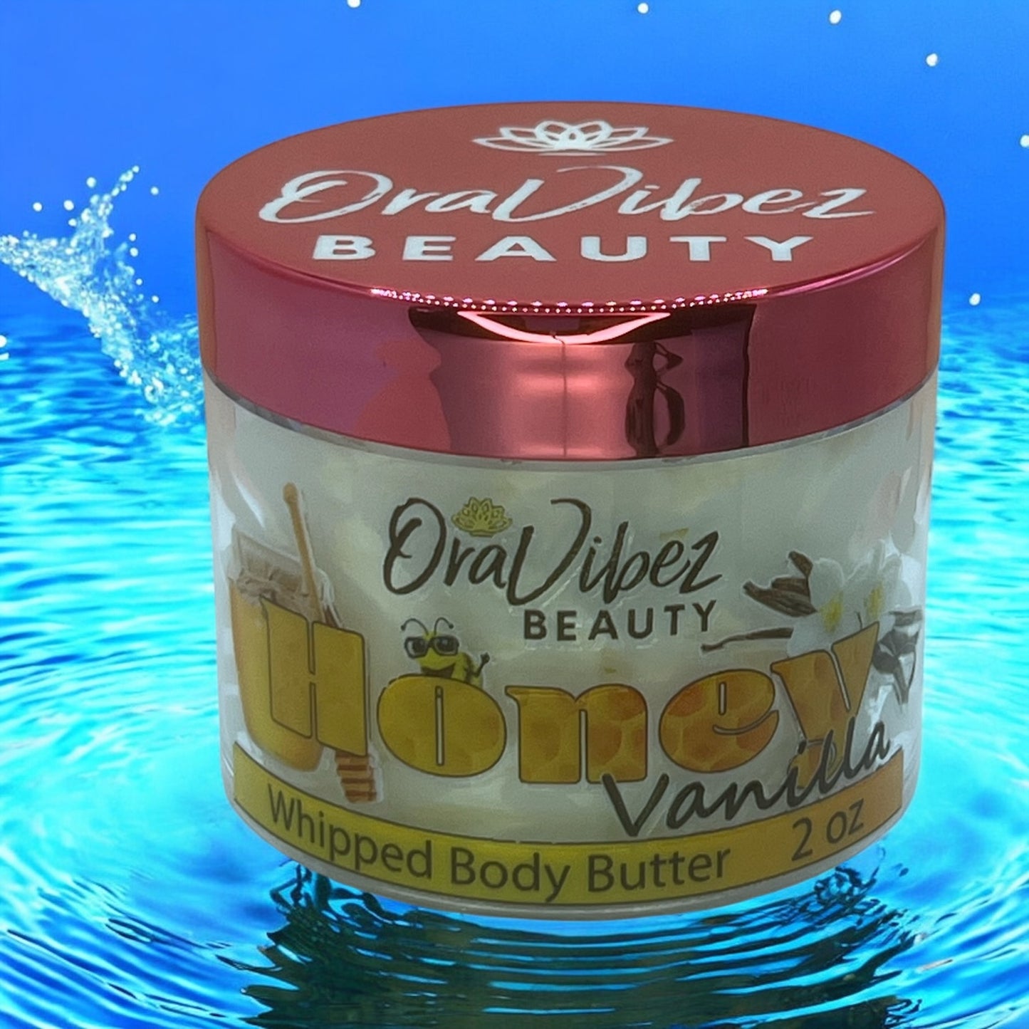 Whipped Body Butter Honey Vanilla 2oz