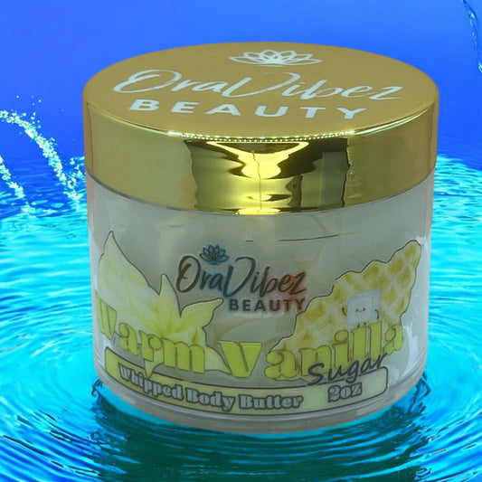 Whipped Body Butter Warm Vanilla Sugar 2 oz